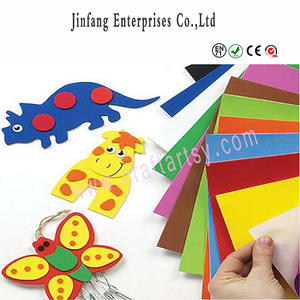 Wholesale craft foam projrct/ eva adhesive sticker/Kindergarten decoration craft ideas for kids